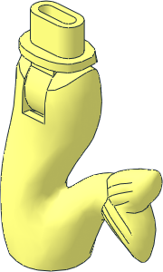 Figure Friends Hips and Legs Mermaid Tail