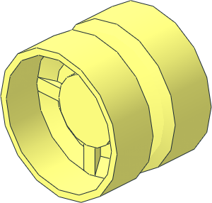 Wheel Rim 14.8 x 16.8 with Centre Groove