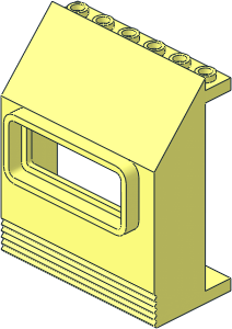Panel  3 x  6 x  6 with Window