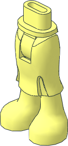 Figure Friends Hips and Legs with Long Skirt