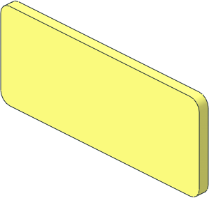 Glass for Panel  3 x  6 x  6 with Window