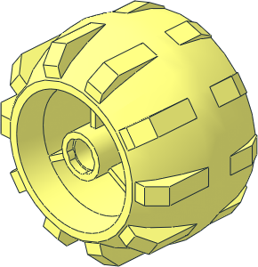 Wheel Hard with Treads