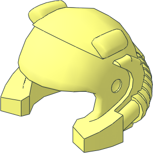 Minifig Helmet Mining