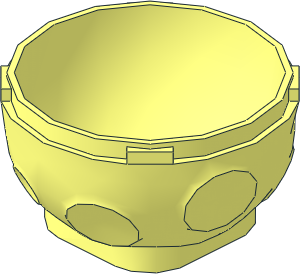 Rock Arctic Globe, Bottom