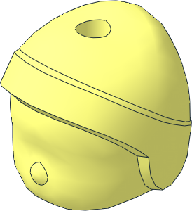 Figure Friends Baby Head with Cap