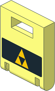 Container Box  2 x  2 x  2 Door with Blacktron I Logo Sticker