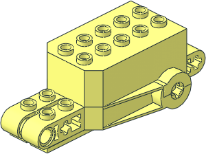 Motor Pull Back  4 x  9 x  2.333 Type 2 (Complete)