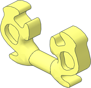 Minifig Helmet Ornament Horn Elaborate