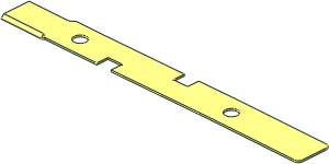 ~Train Track  9V Switch - Internal Contact Plate