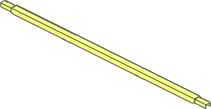 ~Train Track  9V Switch Right - Straight Metal Rail, Centre Section of Main Rail