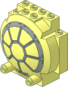 Windscreen  3 x  6 x  5 Canopy with Octagonal Design Pattern