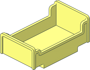 =Duplo Bed  3 x  5 x  1.667