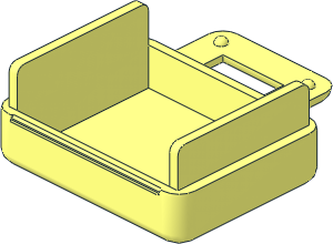 ~Duplo Suitcase with Embossed Duplo Logo, Male Half