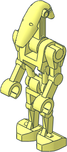 Minifig Mechanical SW Battle Droid (Shortcut)