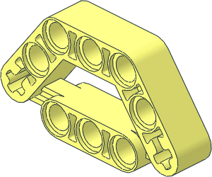 Technic Frame  5 x  3 Engine Holder