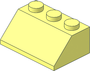 Slope Brick 45  2 x  3