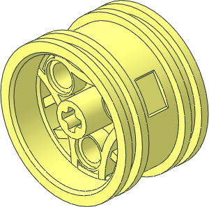 Wheel Rim 20 x 30 with 3 Pegholes