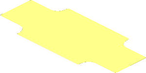 ~Sticker Back  4.8 x 10.8 for Technic Panel  5 x 11 x  1