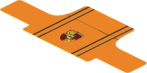 Sticker  3.0 x  6.8 with Porsche Bag Print