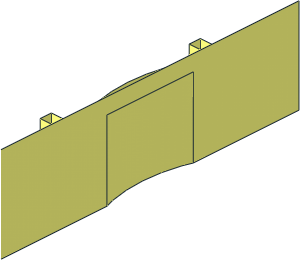 ~Duplo Tile  2 x  2 x  0.5 - Quarter