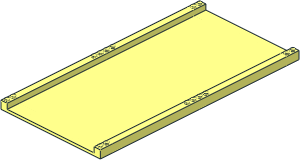 Car Track 32 x 16 x  1 Straight