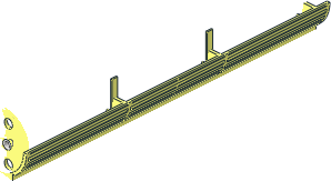 ~Electric 4.5V 3 C-Cell Battery Box Bottom Half