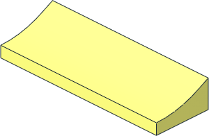 Arch  2 x  6 x  0.833 Inverted