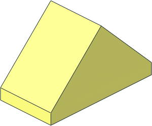 Slope Brick 45  2 x  1 Double