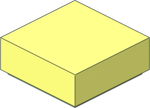 =Tile  1 x  1 with Groove