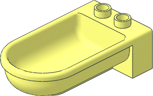 Duplo Semi-oval Bath Tub