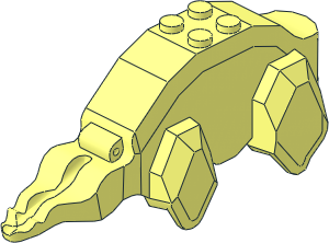 ~Animal Dinosaur Body Upper Triceratops