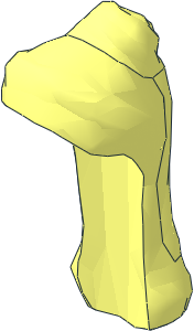 Minifig Hair Long and Half Braided (Needs Work)