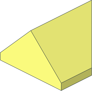 Slope Brick 45  1 x  2 Double / Inverted