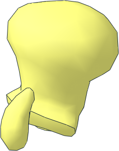 Minifig Head Spongebob Octopus