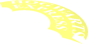 ~Dish  4 x  4 Inverted "HOGWARTS EXPRESS" Background