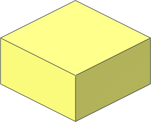 Modulex Tile  2 x  2 with Bottom Stud