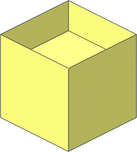 ~Modulex Tile  1 x  1 without Top Surface