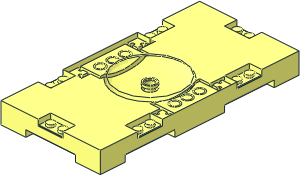 ~Brick 16 x  8 Sports Field Section without Patternable Surface