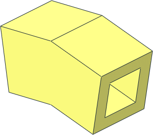 Modulex Brick Angled 9 2 x 1 Double