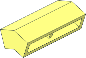 Modulex Brick Angled 18  2 x  4 Double