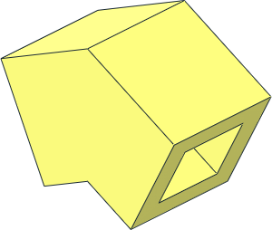 Modulex Brick Angled 27 2 x 1 Double