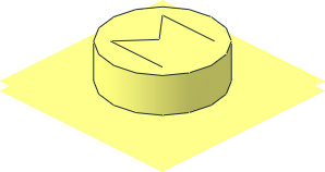 ~Modulex Baseplate - 1 Stud Module with Bottom Hole