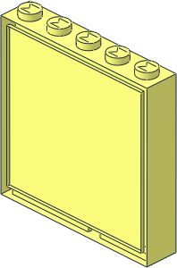 ~Modulex Window  1 x  5 x  5 without Front Surface