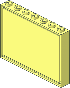 ~Modulex Window  1 x  7 x  5 without Front Surface