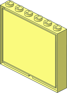 ~Modulex Window  1 x  6 x  5 without Front Surface