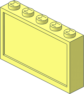 Modulex Window  1 x  5 x  3