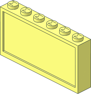Modulex Window  1 x  6 x  3