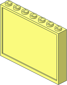 Modulex Window  1 x  7 x  5