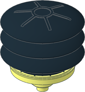 Hose Air Pump 16 x 14 x 13 Valves and Pump (Complete)