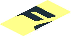 ~Sticker  1.9 x  1.8 with Black "FUEL" and Black Dotted Line on Transparent Background - Seventh Face